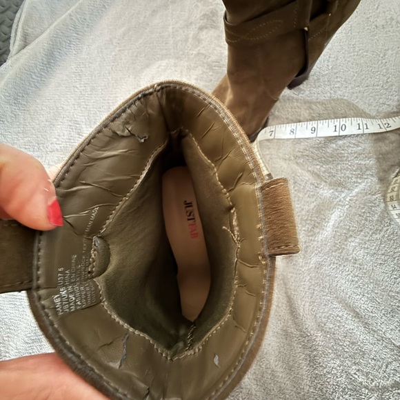 JustFab Olive Ankle Booties - Picture 8 of 8